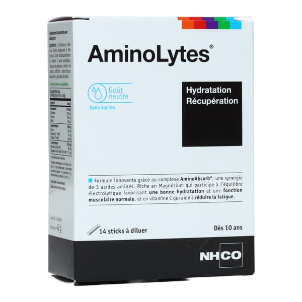NHCO AMINOLYTES NEUTRE STICK 14 — Pharmacie Juin