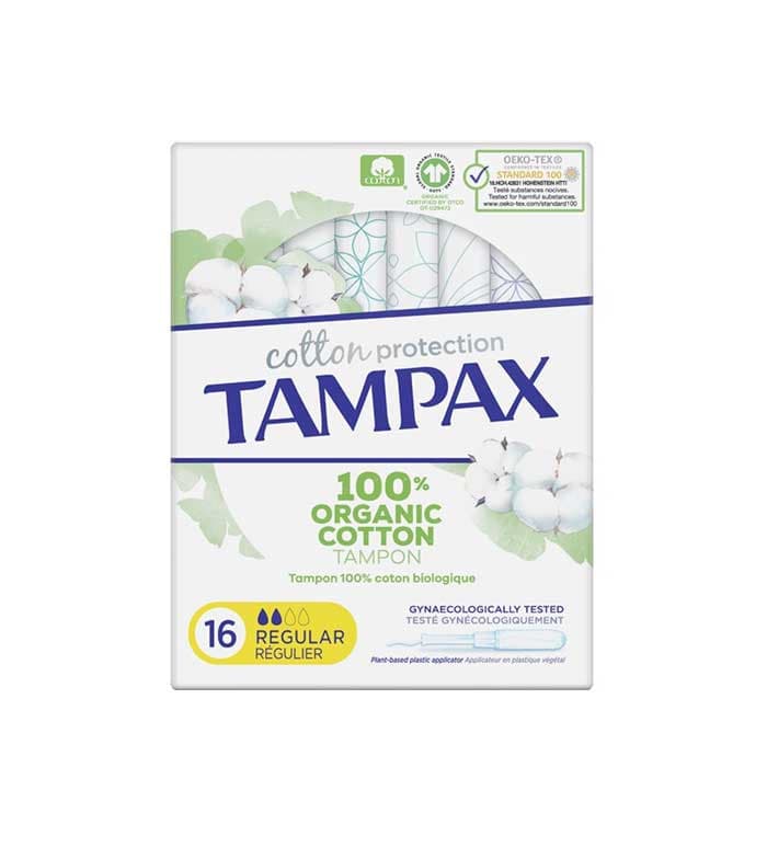 TAMPON TAMPAX BIO COTT REGULIER 16 — Pharmacie Du Chatelet - Orleans