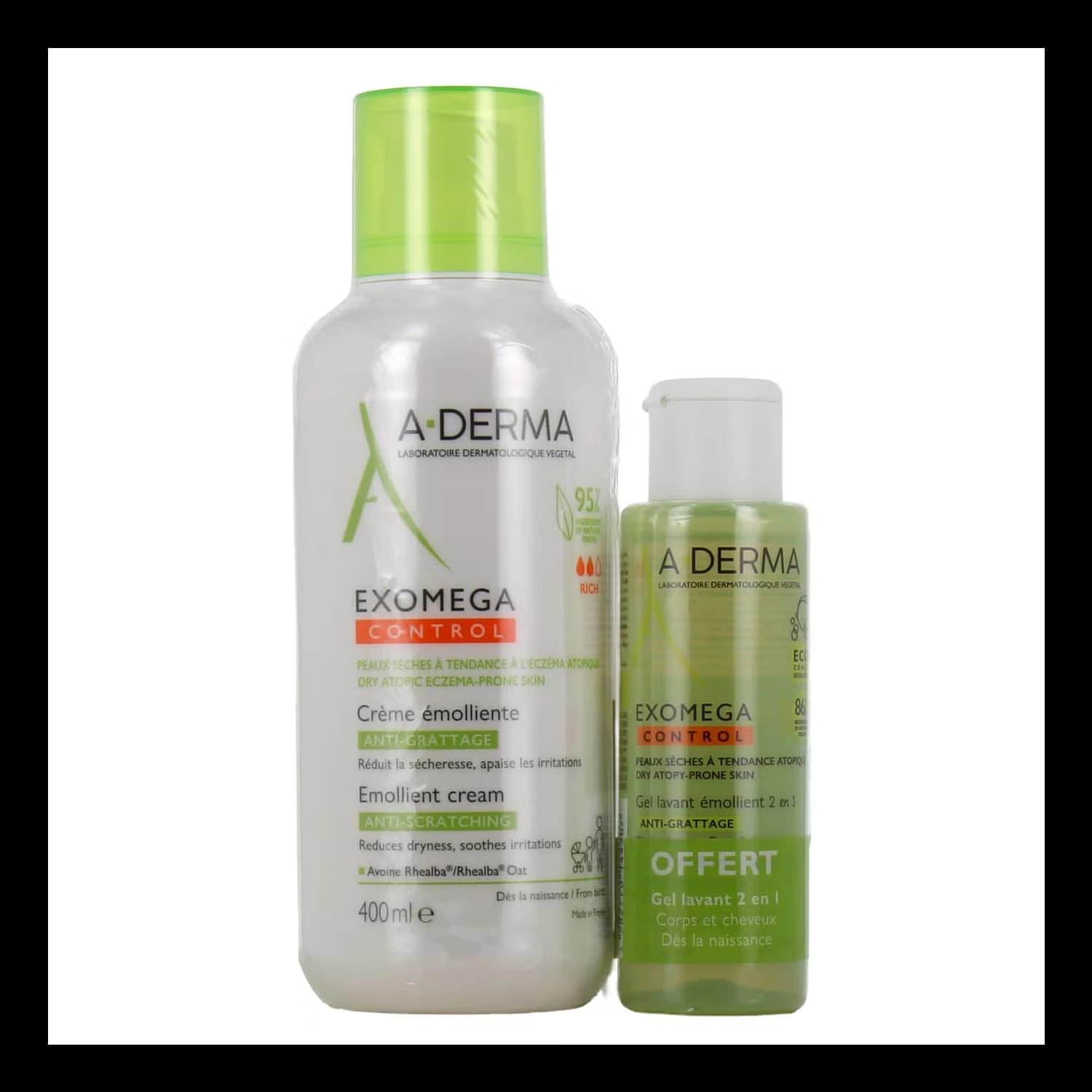 A-DERMA EXOMEGA CR EMOL 400+GEL100