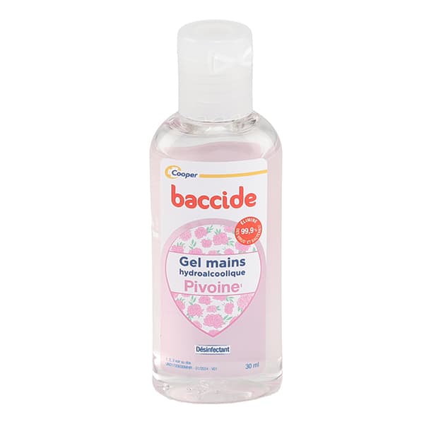 BACCIDE GEL MAIN S/RINC PIVOIN30ML — pharmacie onehealth