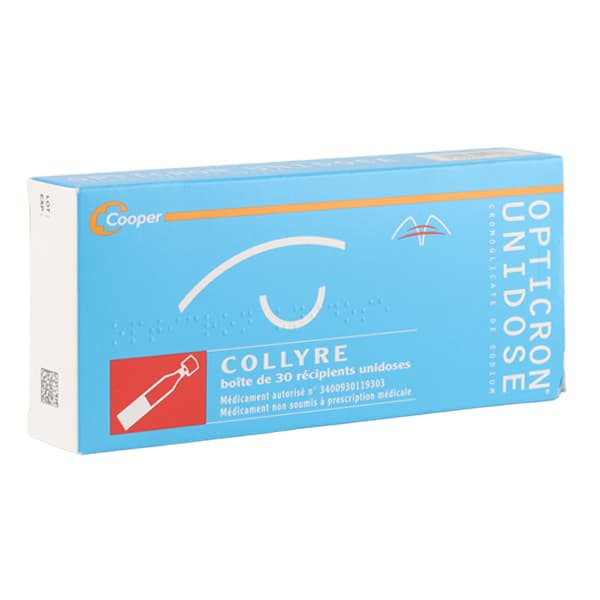 Opticron Unidose Collyre 0ml35 En Recipient Unidose 30 — Pharmacie des Antes by Nexum