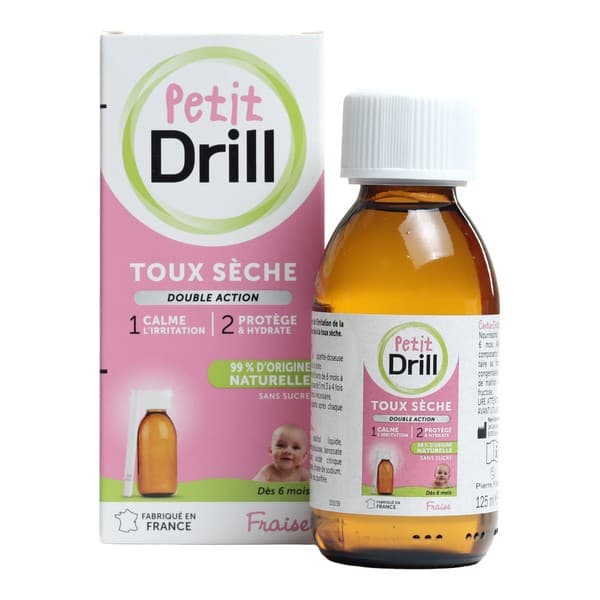 PETIT DRILL TX SECH FRAISE SP125ML — Pharmacie St Honoré - Amiens