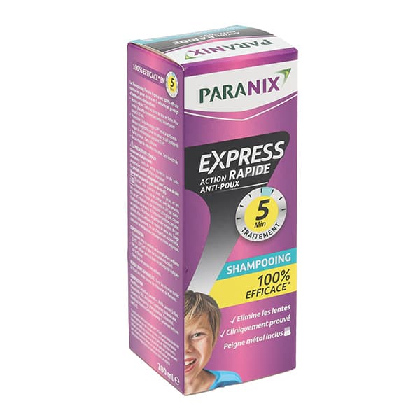 PARANIX EXPRESS 5 MIN SH 200+PEIGN — Pharmacie des Vergnes Clermont-Ferrand