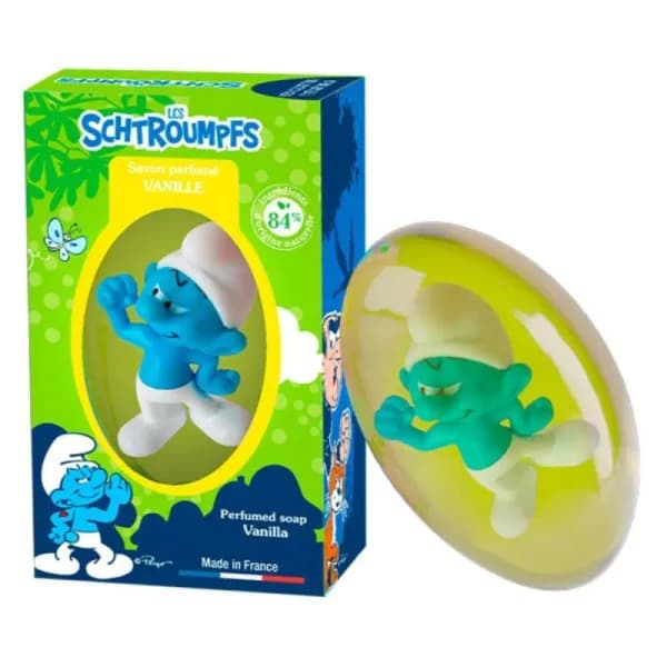 COMP BAIN SCHTROUMPFS LEVRE VANIL
