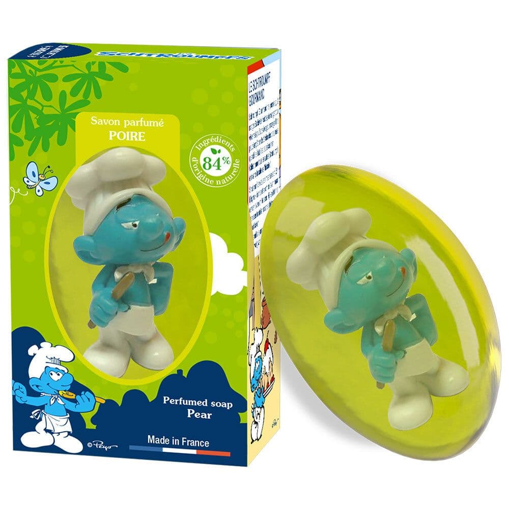 COMP BAIN SAV SCHTROUMPF POIRE — Pharmacie Rive Droite - Versailles
