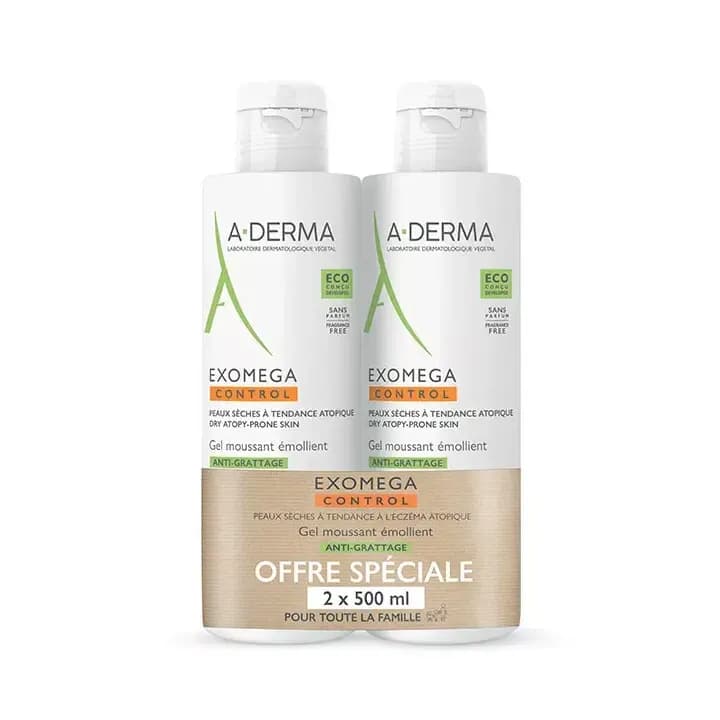 A-DERMA EXOMEGA CONT MOUS 500ML2