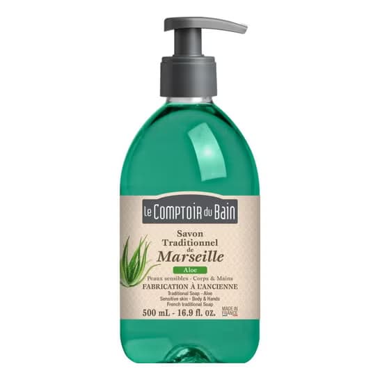 COMP BAIN SAV MARS ALOE VERA 500ML — Pharmacie La Rose