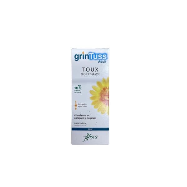 GRINTUSS TOUX SIROP AD FL 180G — Pharmacie Erlon