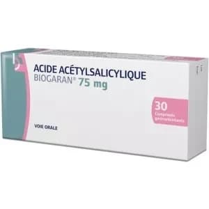AC ACETYL 75 MG BIOGARAN CPR 30 — Pharmacie Pharmavance Puteaux