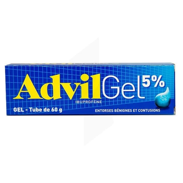 ADVILGEL 5% GEL TUB 60G — Pharmacie du Parc - Neuilly-sur-Seine