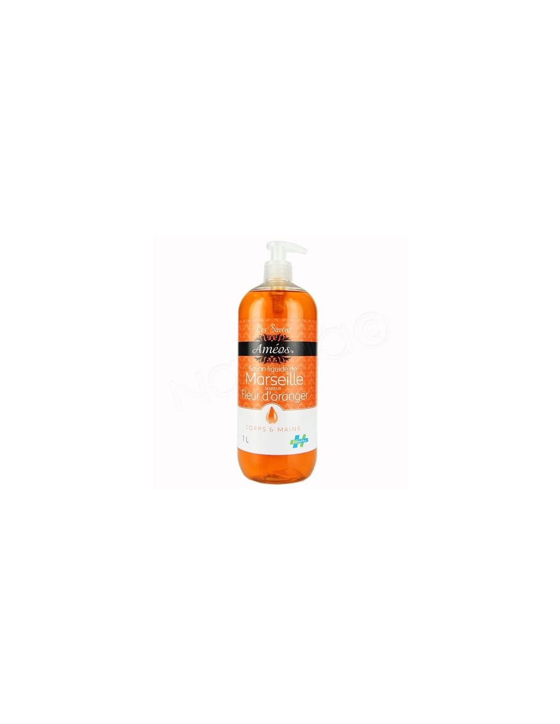 Evoluplus Ameos Savon Liquide De Marseille Fleur Oranger 1l — Pharmacie Du Lilas
