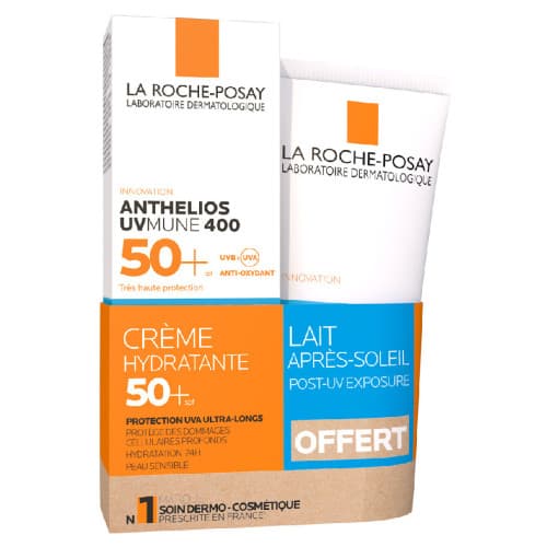 ANTHELIOS UVMUNE CR 50ML+POST OFF — Pharmacie Bettan Paris