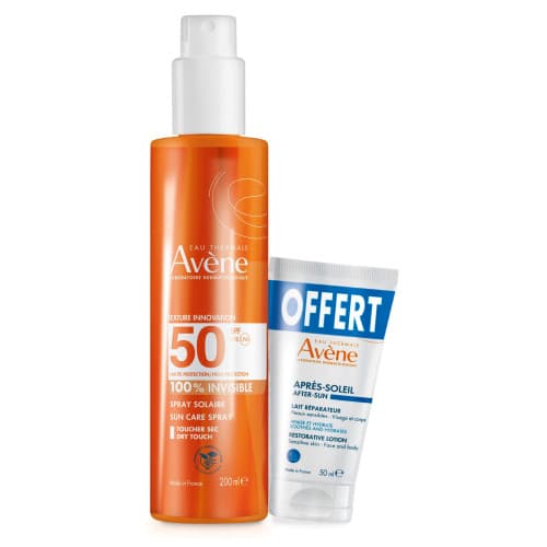 AVENE SOL SPF50 SPR 200ML+LAIT OFF — Pharmacie St Honoré - Amiens