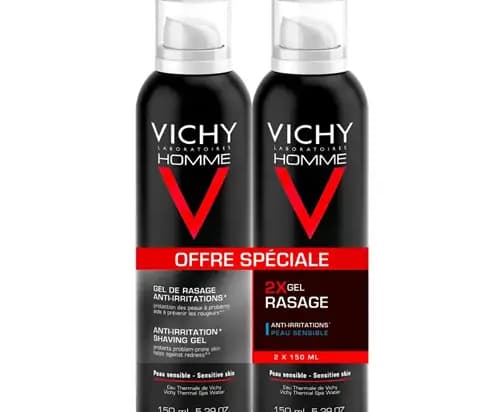 VICHY H GEL RASAGE P/SENS 150MLX2 — Pharmacie Les Marais - Saint-Gratien