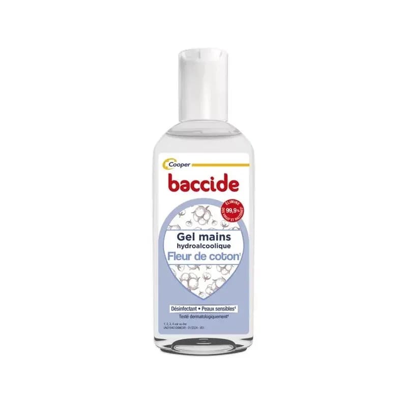 BACCIDE GEL MAIN S/RINC COTON 30ML — pharmacie onehealth