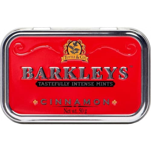 Barkleys Bonbon Cinnamon Pastille 50g — Pharmacie Durand (Carrefour Sannois)