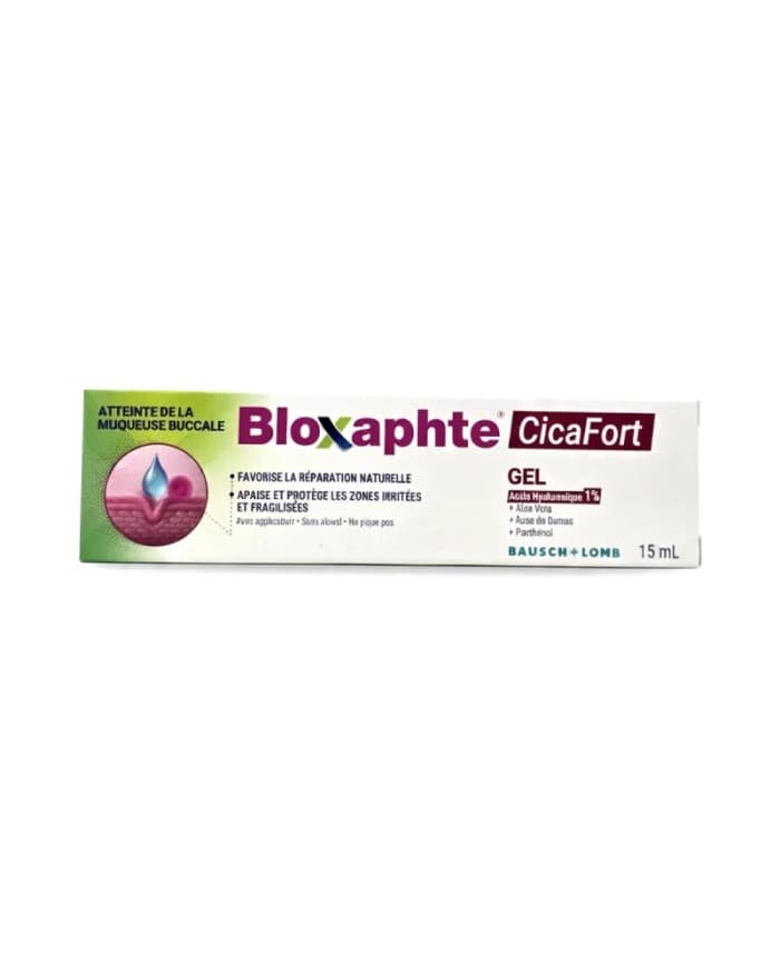 BLOXAPHTE CICAFORT GEL 15ML — Pharmacie Riviera