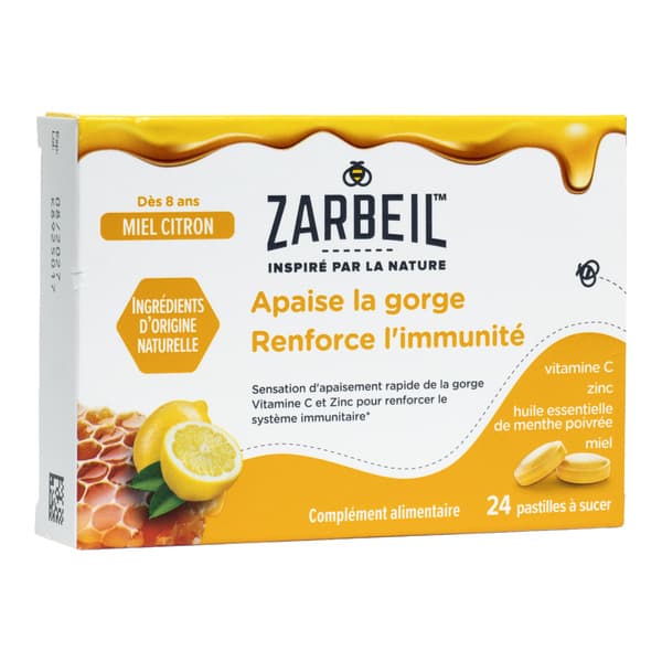 ZARBEIL GORGE IMMUNITE MIEL PAST24 — Pharmacie du Métro - Antony