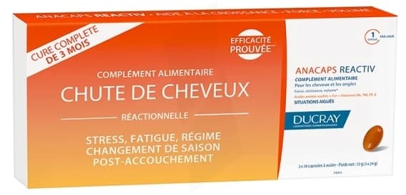 ANACAPS REACTIV TRIO CAPS 3X30 — Pharmacie Pharmavance Escudier