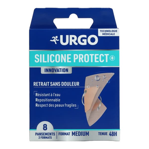 URGO PANS SILICONE PROTECT+ LARG 5 — Pharmacie des Clos