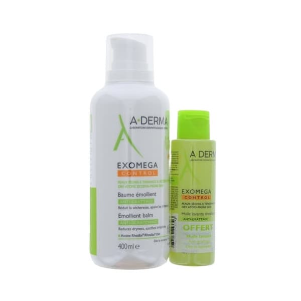 A-DERMA EXOMEGA BAUM 400ML+HLE 100