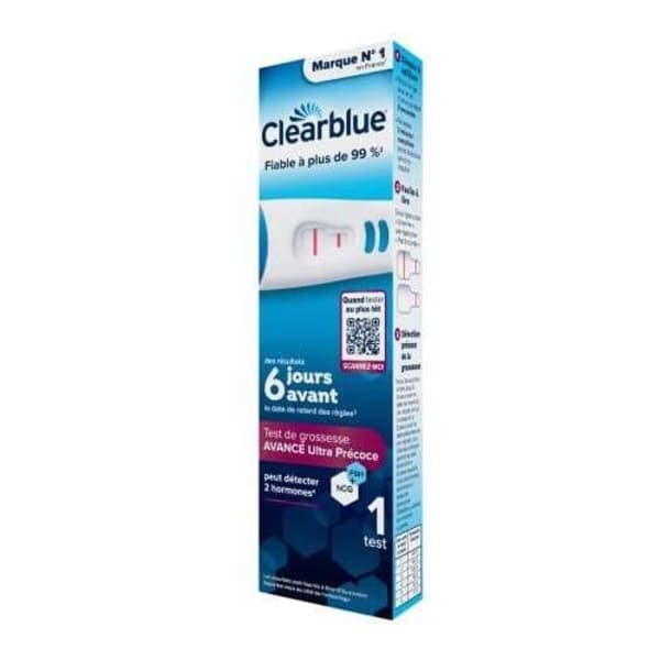 CLEARBLUE TEST GROS ULT PREC AVAN1 — Pharmacie Capucins Pharma