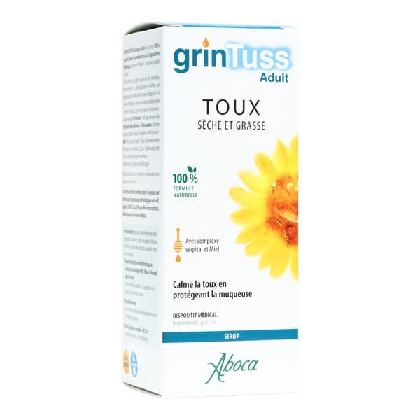 GRINTUSS TOUX SIROP ADULTE 128G — Pharmacie Chartreuse