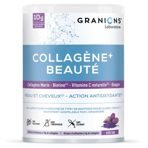 GRANIONS COLLAGENE+ BEAUTE UBE — Pharmacie Tasseel