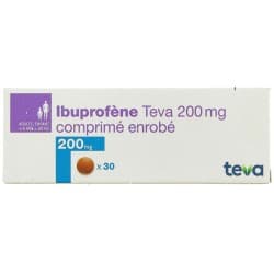 IBUPROFENE 200MG TEVA CPR 30 — Pharmacie du Parc - Neuilly-sur-Seine