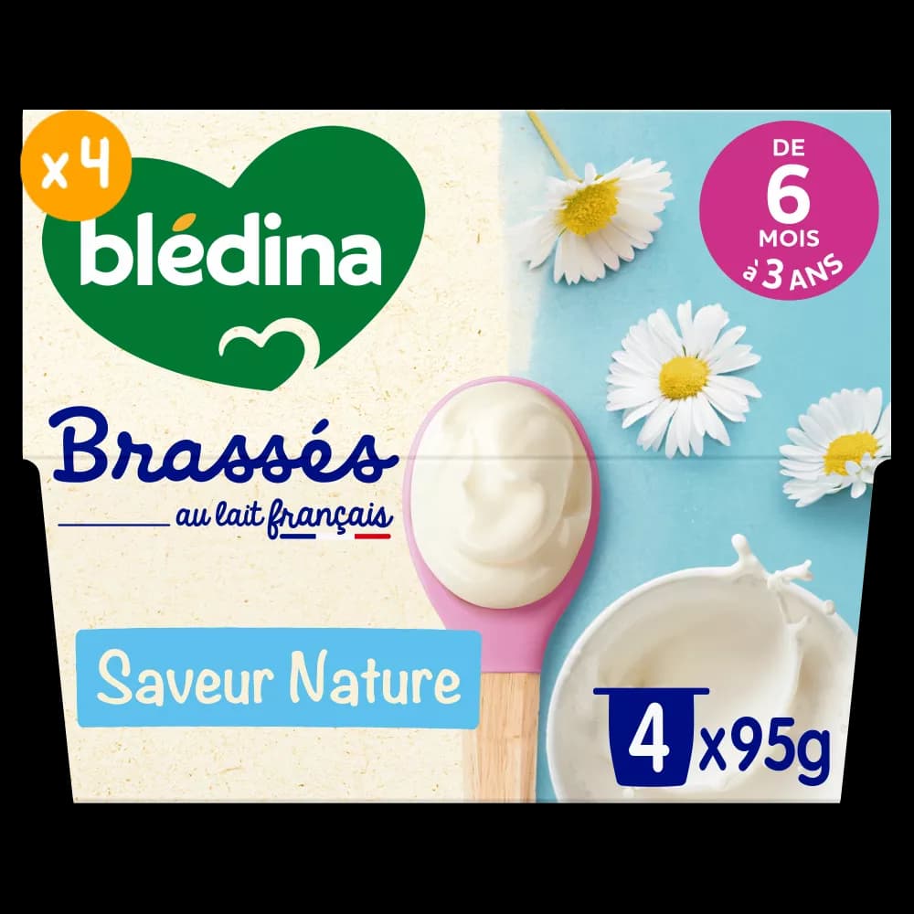 BLEDINA BRASSE 100% VEG NATURE X4