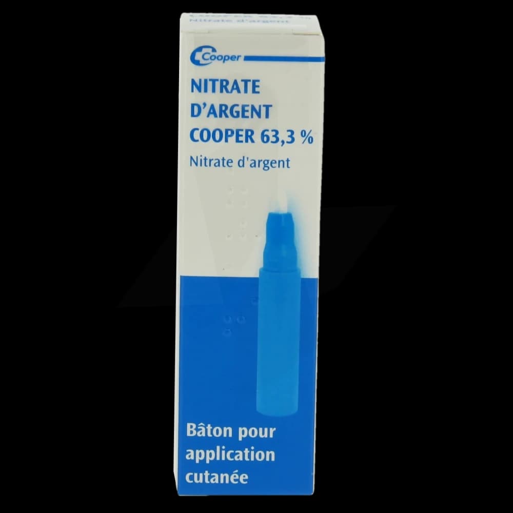 Nitrate D Argent Cooper 63.3% Baton Pour Application Cutanee 1 — Pharmacie de Bois Lemaitre - Marseille