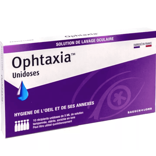 OPHTAXIA SOL LAV OCUL 5ML DOS10 — Pharmacie du Boulevard - Chalon-sur-Saône