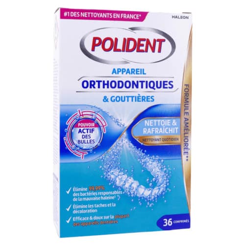 POLIDENT NETTOY ORTHODONTIQ CPR36 — Pharmacie des Vergnes Clermont-Ferrand