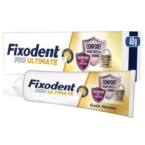 FIXODENT PRO ULTIMATE NEUTRE 40G — Pharmacie du port st-Maxime