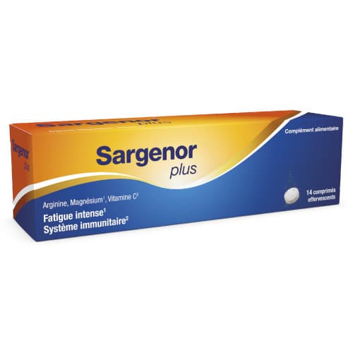SARGENOR PLUS VITC/MG CP EFF 14 — Pharmacie du Grand Châtelet