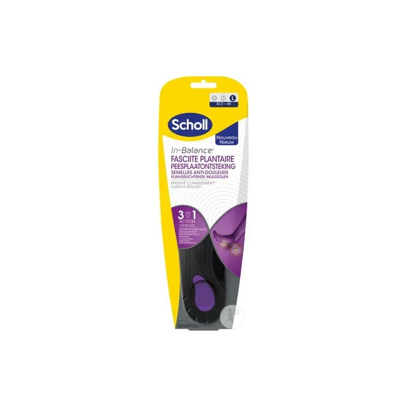 SCHOLL SEMELLE FASCIITE PLANT T3 — Pharmacie Pharmagreen Boucicaut