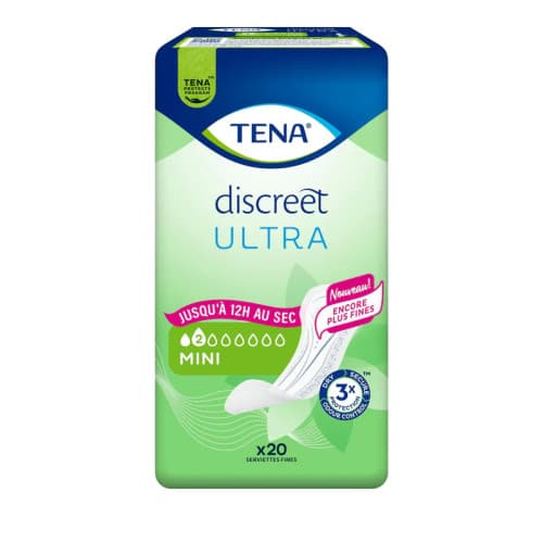 TENA DISCREET SERV MINI SACH 20 — Pharmacie Pharmavance Saint-Jean