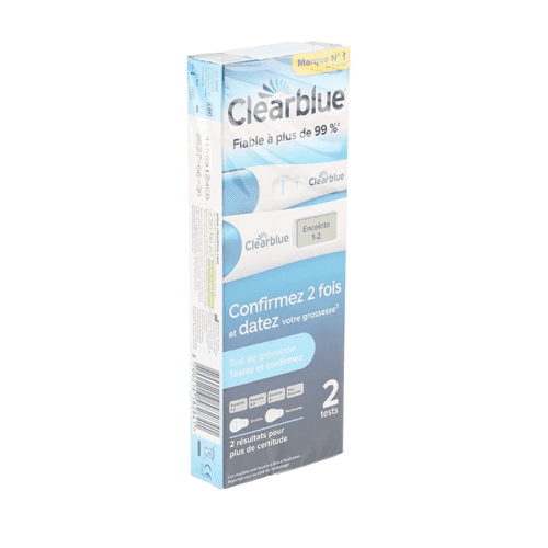 CLEARBLUE TEST GROSS TEST&CONF X2 — Pharmacie Tocaven - Bordeaux