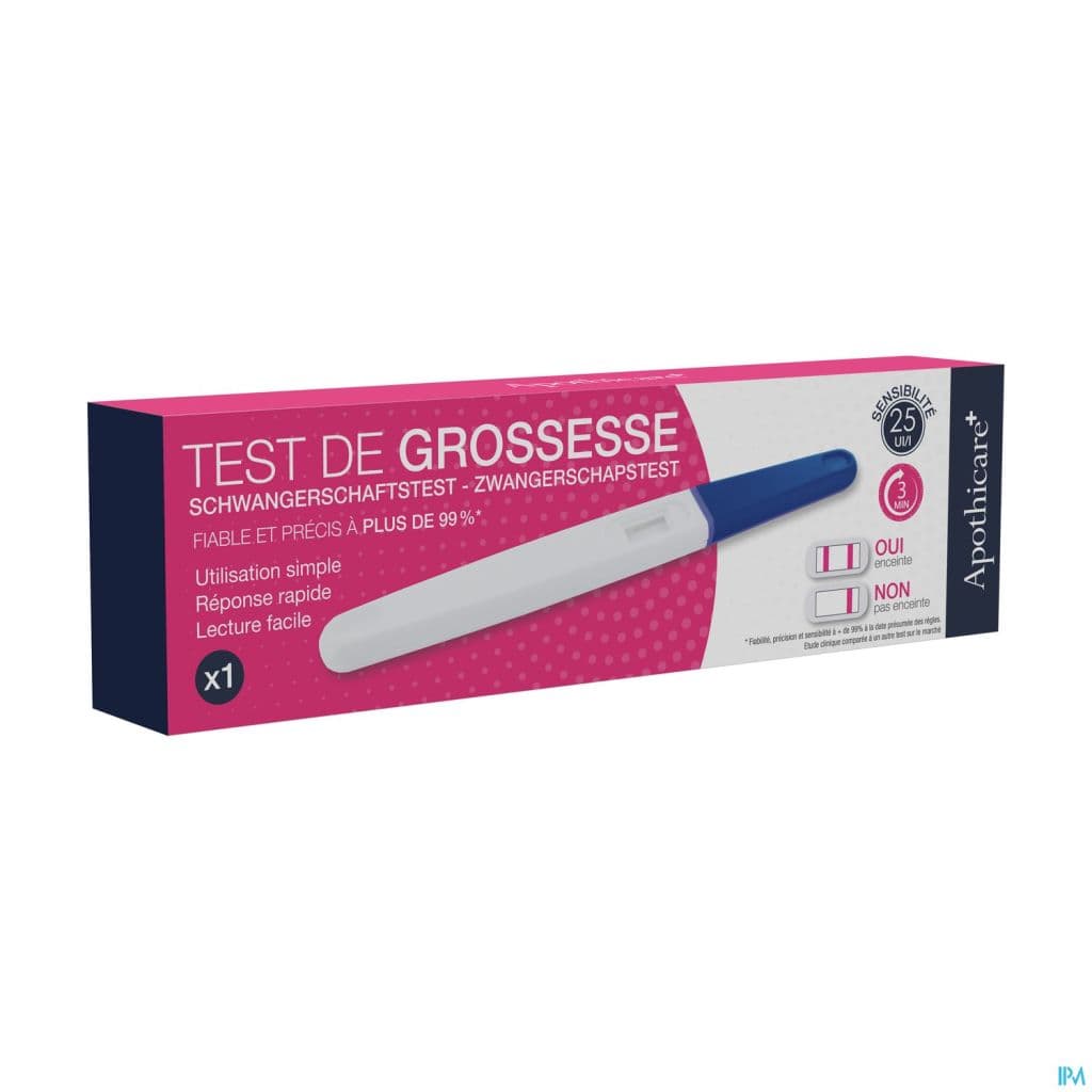 TEST GROSSESSE APOTHICARE — Pharmacie Pharmagreen Boucicaut