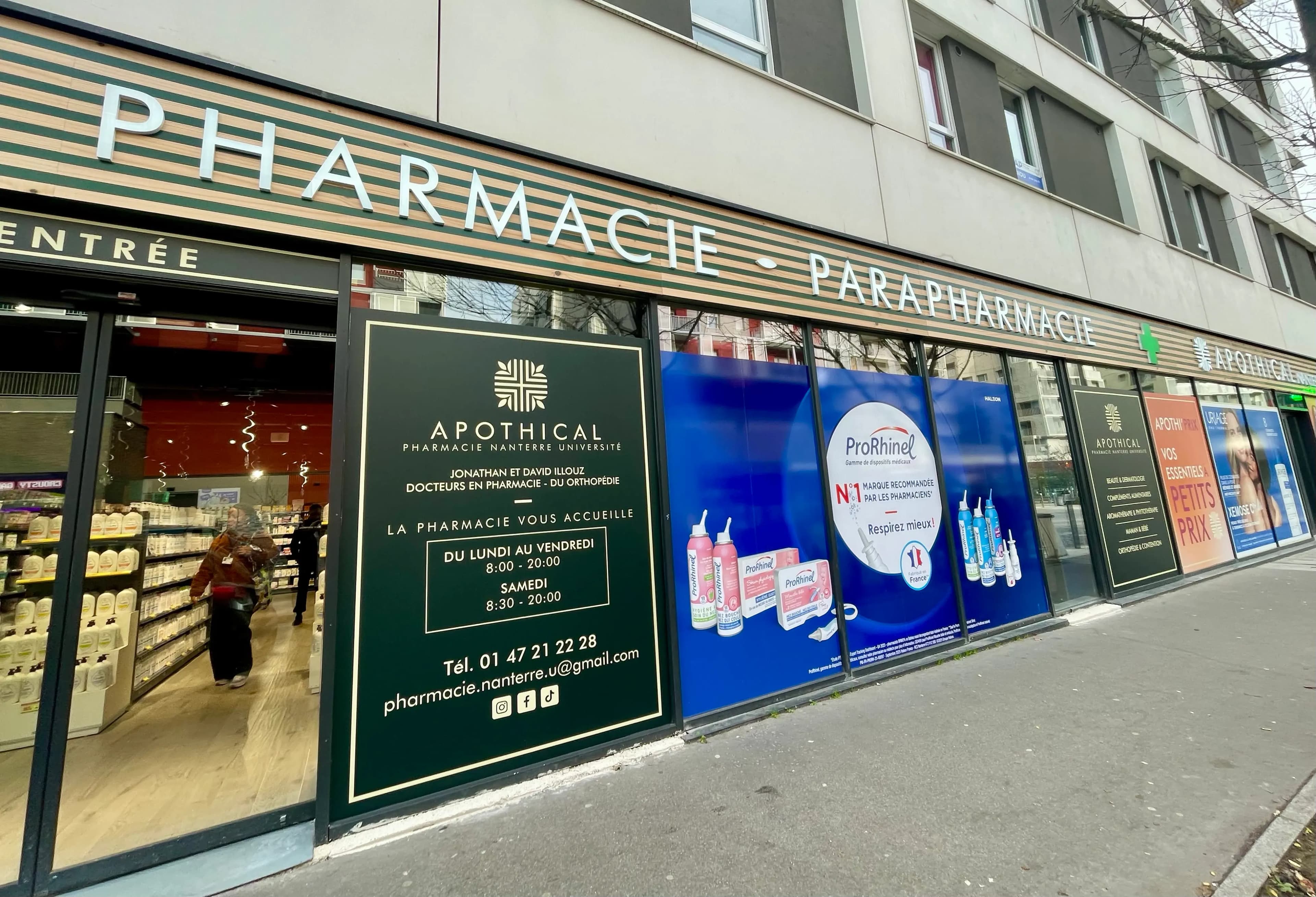 Pharmacie Apothical Nanterre Université