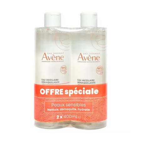 AVENE LOTION MICELLAIRE 400MLX2