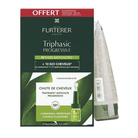 FURTERER TRIPHASIC PROG A/CHUT+SH