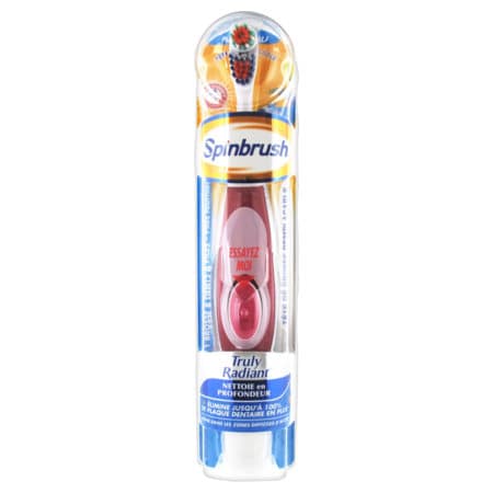 Spinbrush Truly Radiant Brosse A Dents Pile Souple — Pharmacie Pharmavance Auteuil