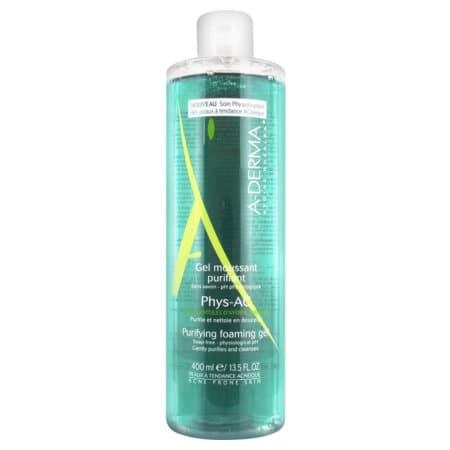 A-DERMA PHYS-AC GEL MOUS PURIF 400 — Pharmacie de Paris - Porte de Champerret