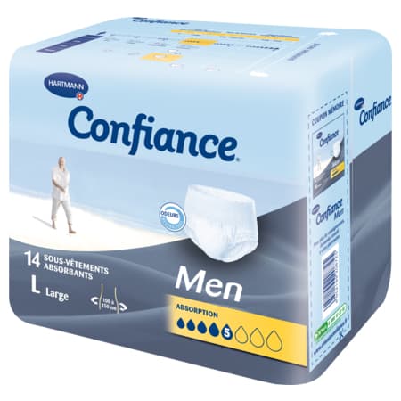 CONFIANCE FOR MEN ABSORB5 L 14 — Nouvelle Pharmacie Serrier