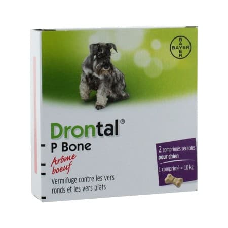DRONTAL P BONE CPR CHIEN 2 — Pharmacie Espace Bocaud