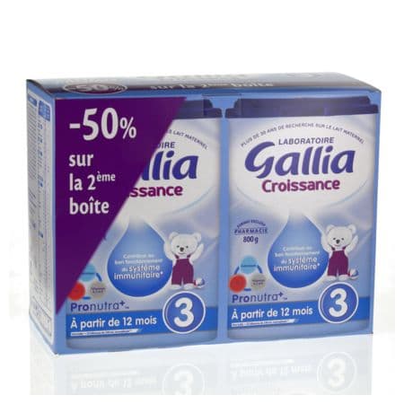 GALLIA CALISMA CROISS LAIT 800G X2 — Pharmacie du Parc - Neuilly-sur-Seine