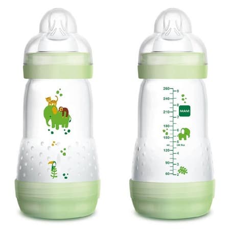 BIB MAM E START A/COL VER D2 260ML — Pharmacie des Colmariens by Nexum