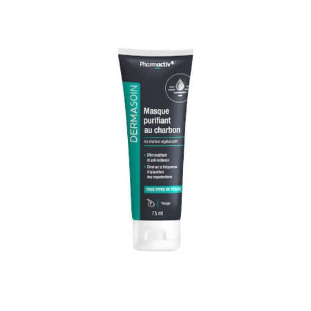 DERMASOIN MASQ PURIF CHARBON 75ML — Pharmacie Centrale - Domène