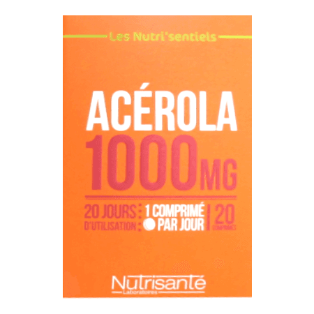 ACEROLA 1000MG /30CPR — Pharmacie de la Gare Montparnasse